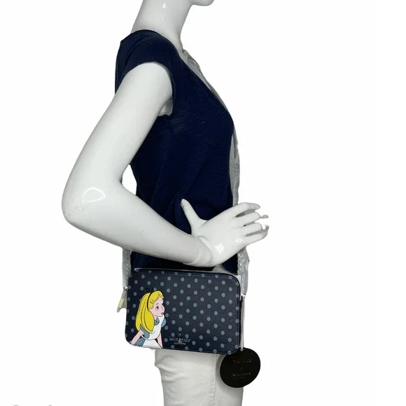 kate spade new york alice in wonderland crossbody bag & Card Holder